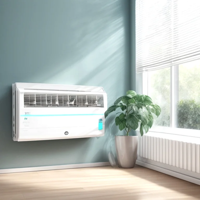 Benutzeroberfläche einer KI-Klimaanlage